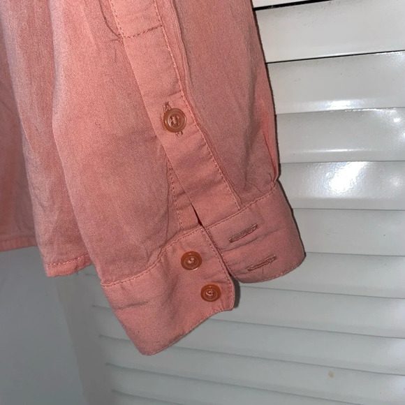 Lucky brand long sleeve Vicky Pintuck top - Picture 3 of 6